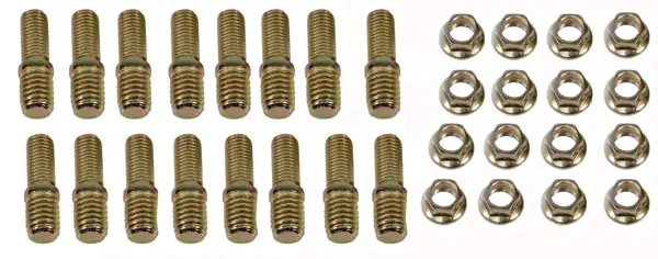 Big Block Chevy Header Stepped Studs Mounting Kit 3/8" to 5/16" Save Now