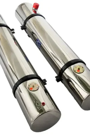 Latest Fuel Tanks - 8-1/2" x 60" 13 Gallon without Sender, Polished Stainless Steel