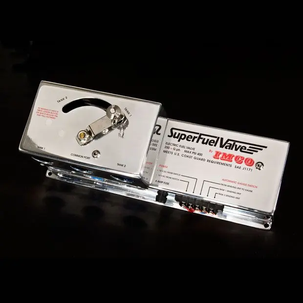 6-port Superflow Fuel Selector Valve With Fuel Returns - Polished Grab Now