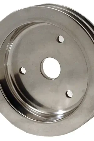 Price Cut Big Block Chevy 2-Groove Billet Crankshaft Pulley