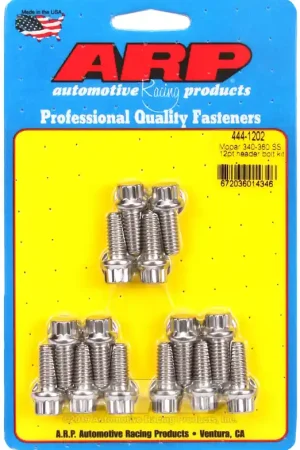 ARP Mopar 340-360 SS 12pt Header Bolt Kit Clearance