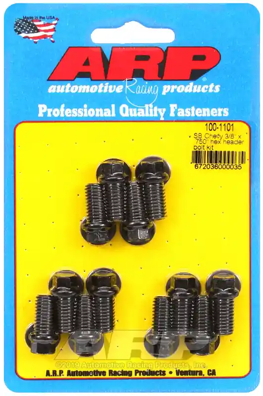 Price Cut ARP SB Chevy 3/8 X .750" Hex Header Bolt Kit