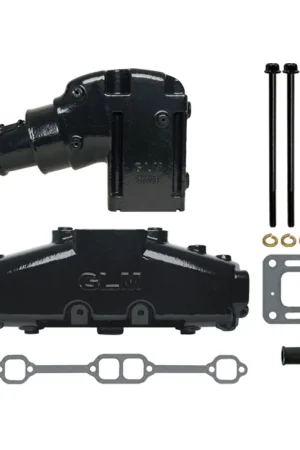 Mercruiser Replacement 305/350 5.0/5.7L Small Block Chevy Dry Joint Alternative Manifold / Riser Kit Last Chance