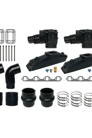 Holiday Sale OMC 5.8L Ford V8 Small Block Log Manifold to Center Rise Conversion Kit