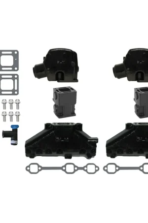 Mercruiser V6 Exhaust Manifold and 3" Riser Kit with 6" Spacer Budget