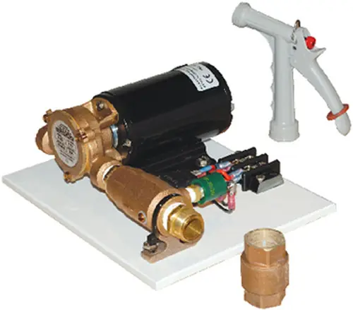 Groco C-60 12V Deck Wash Kit With PGN-50 Spray Nozzle and CV-75 Check Valve Top Pick