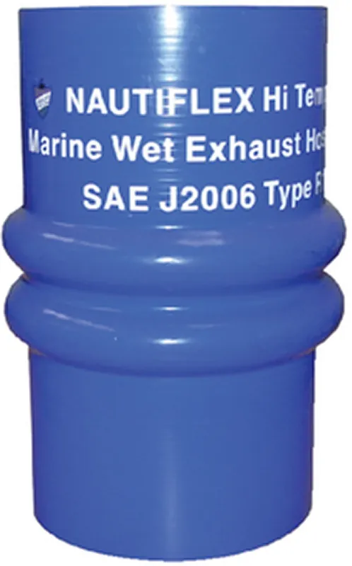 High Quality Blue Silicone Double Hump Hose, 6"