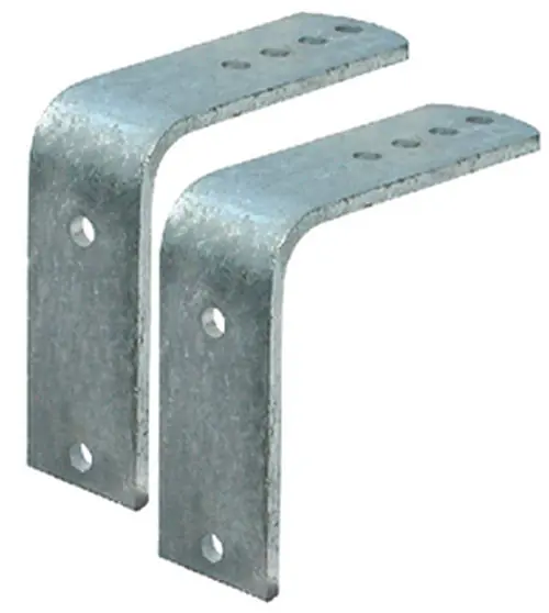 Luxury Tie Down Engineering Galvanized Fender Brackets - Sold as Pair