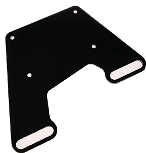 Next Day Delivery Panther King Pin Shallow Water Anchor System - Universal Engine Mount Plate, Black Powder Coat