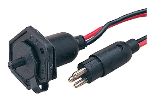 Express Delivery Waterproof 12V Trolling Motor Receptacle
