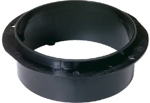 Discount Attwood Twist On Hose Flange For 3" Hose, Black"