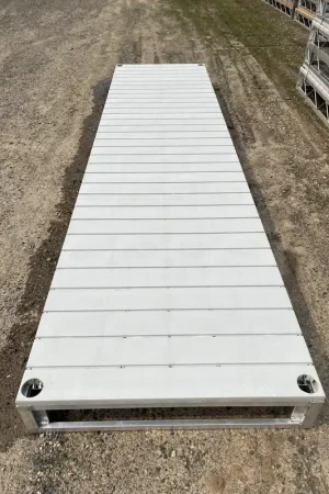 16' Dock Section (Gray) - Alumalite Top Rated