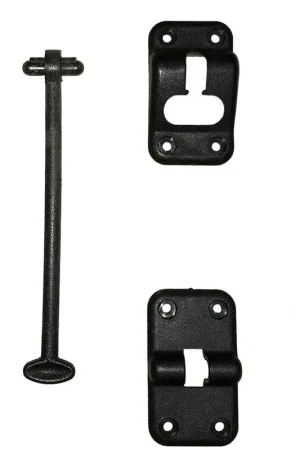6" Black Door Holder Kit Hot Deal
