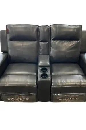 65" Coleman Brindle Wall Hugger Theater Seating Set Save Now