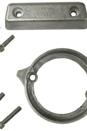 Brand New Volvo 290 DP Duo Prop Aluminum Anode Kit Includes Hardware