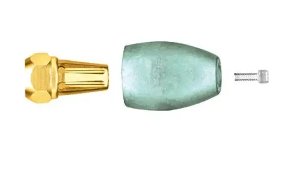 Save Now Zinc Anode For Mercruiser Bravo III (2003 & Earlier) Propeller Nut With Zinc Anode - Complete