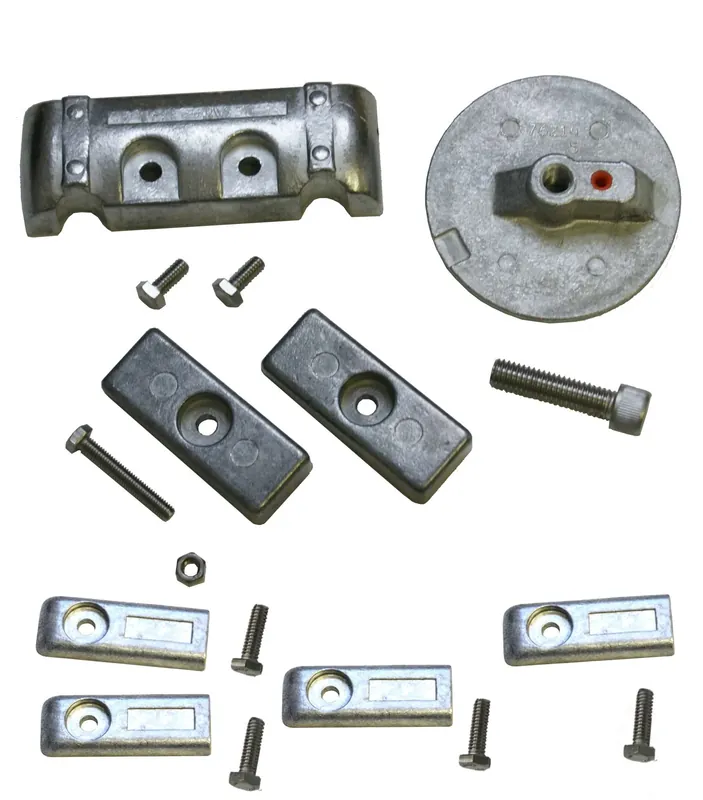 Best Choice Fresh Water Mercury Verado 6 Cylinder Outboard Motor Anode Kit Includes Hardware