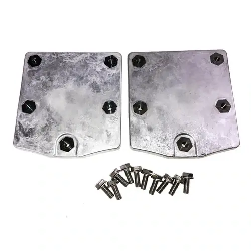 Instant Buy Zinc Anode Kit Fits Mercuriser ZEUS POD Includes Hardware Replaces Mercury 879150A65
