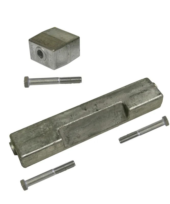 Magnesium Anode Kit Fits OMC BRP Johnson Evinrude 90-225 HP 1991 and Later Outboards Includes Hardware. Low Price