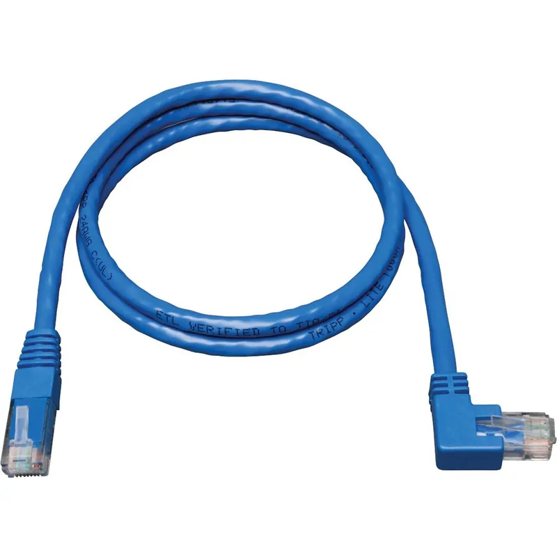 Eaton N204-010-BL-RA - 10FT BLU RT-ANGL CT6 PTCH CBL Affordable