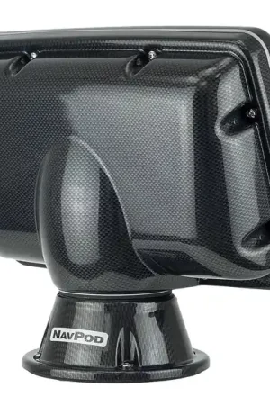 NavPod PowerPod Un-Cut (usable face = 12.75"w x 8.75"h)(32.4cm w x 22.2cm h)(Carbon Series) Premium