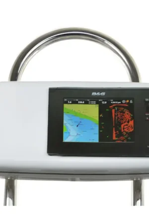 NavPod SystemPod Pre-Cut for Simrad NSS8/B&G Zeus Touch 8 on the right *AND* extra space on the left for 12" wide guard Genuine