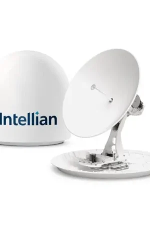 Best Seller Intellian T4-101BW3 t100N 1m Maritime Global Satellite TV Antenna System in v100NX Matching Radome