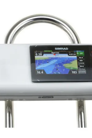 Professional Grade NavPod SystemPod Pre-Cut for Simrad NSS7 evo?/B&G Zeus? 7 on the right *AND* extra space on the left for 9.5" wide guard