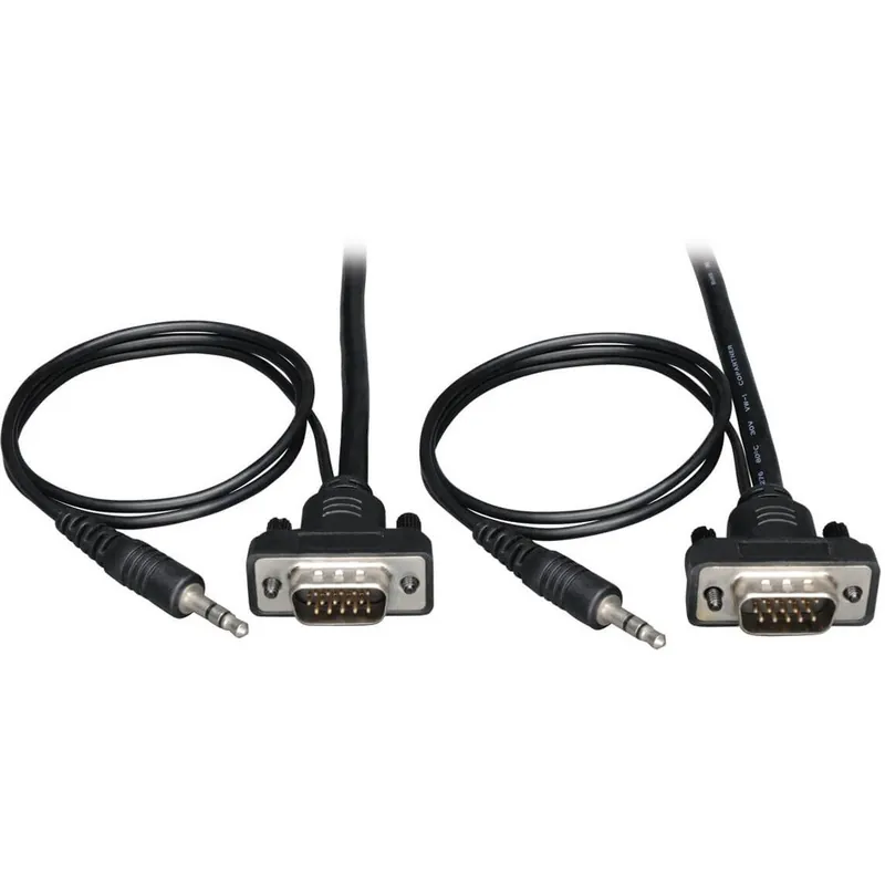 Super Sale Eaton P504-003-SM - 3FT COMPACT XVGA+AUD CBL W/RGB