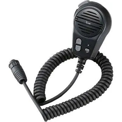 Icom HM135 Hand microphone; water resistant, remote function for M802 Final Sale
