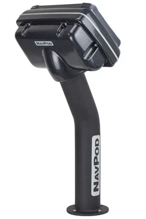 Direct From Factory NavPod PedestalPod Pre-Cut for Garmin GPSMAP 7407/7407xsv/7607/7607xsv/720/721/740/740s/741/721xs/ echoMAP 70s/70dv(Carbon Series)