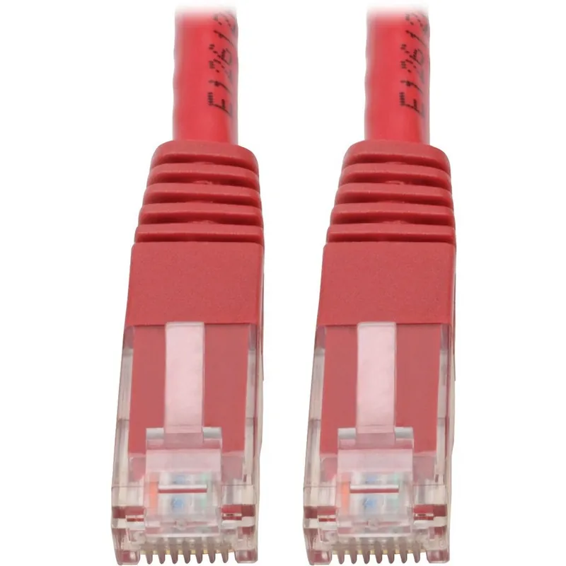 Eaton N200-007-RD - 7FT RED CT6 GIGABT PTCH CBL Time-Limited