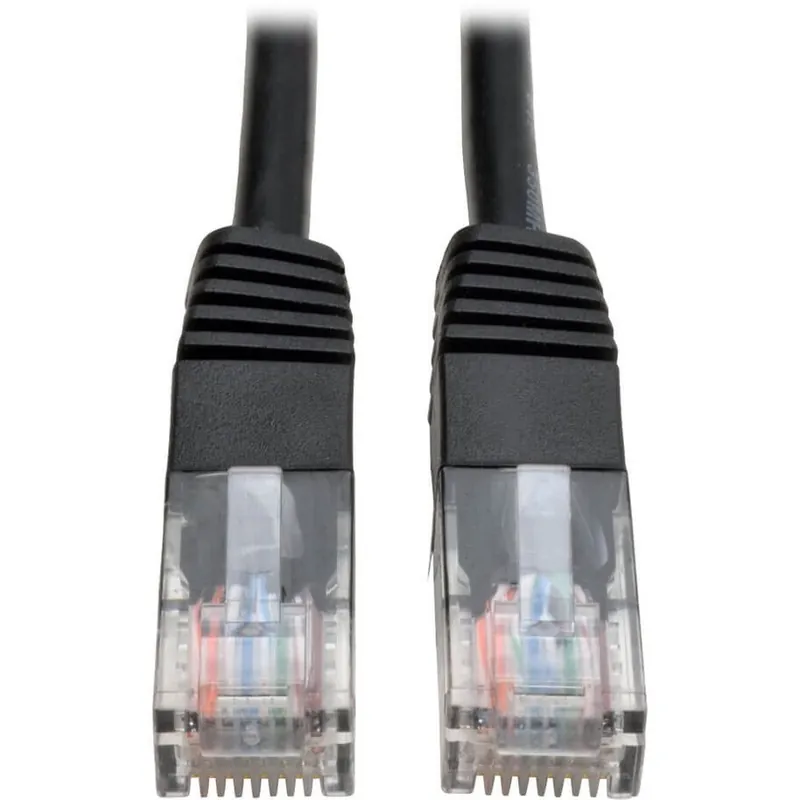 Eaton N002-100-BK - 100FT BLK CAT5 PTCH CBL Next Day Delivery
