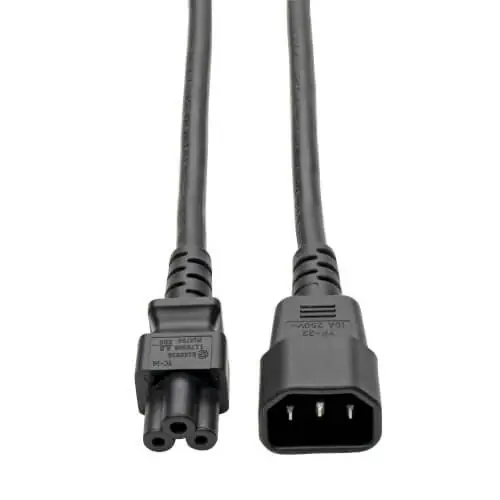 Eaton P014-06N - 6IN C5/C14,2.5A,18AWG,SJT Bargain