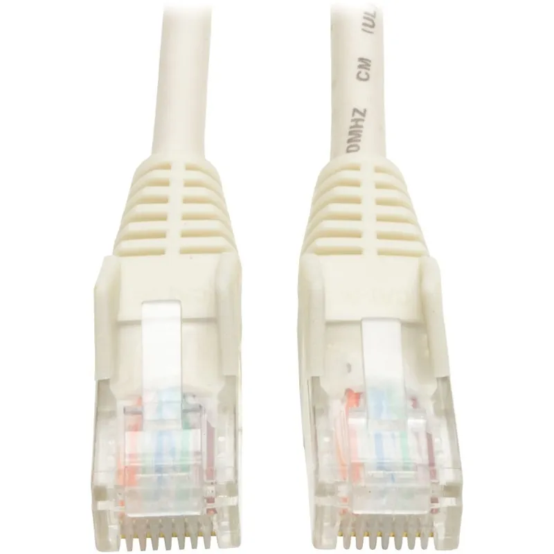 Final Sale Eaton N001-010-WH - 10FT WHT CAT5 SNAG PTCH CBL
