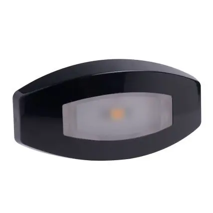 Lumitec 101758 Fiji Courtesy Light, Black, Direct, RGBW 4pk Crafted
