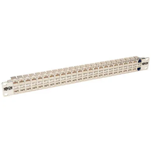 Genuine Eaton N254-048-SH-6A - CAT6A 48PRT SHLD FEED THRU PNL