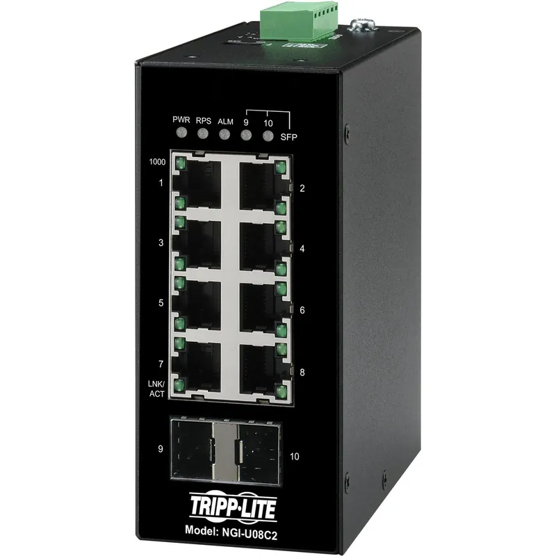 Eaton NGI-U08C2 - 8P UNMNG INDS GIG POE SWT 2SFP Save Now