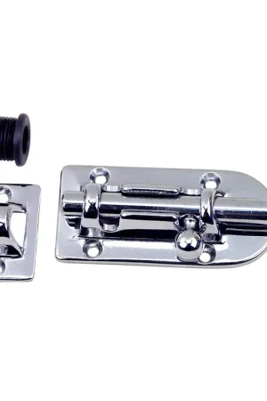 High Quality Perko Chrome Barrel Bolt - 4"