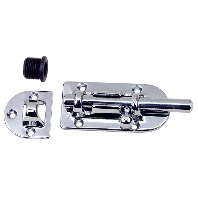 High Quality Perko Chrome Barrel Bolt - 4"
