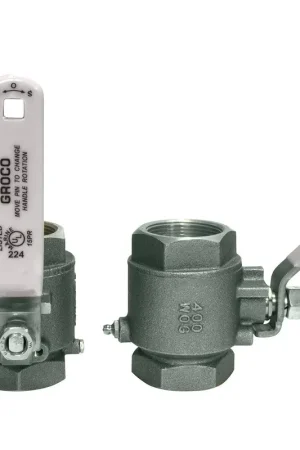 GROCO 1/4" NPT #316 Stainless Steel In-Line Ball Valve Express Delivery