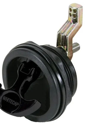 Trending Whitecap Compression Handle Stainless Steel/Black Nylon Non-Locking - 1/4 Turn