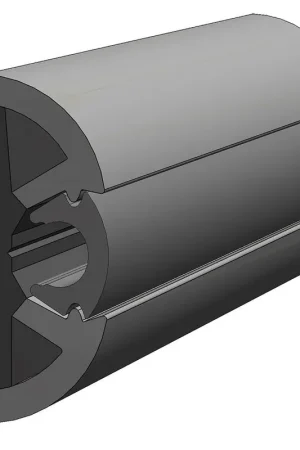 Express Delivery TACO SuproFlex Rub Rail Kit Gray w/Gray Insert - 2"H x 1.2"W x 80'L