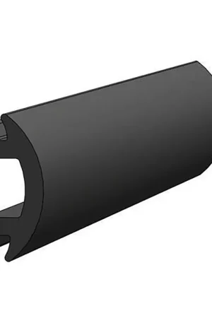 Next Day Delivery TACO 70' Flexible Black Rub Rail Insert 1-3/16" x 1/2"
