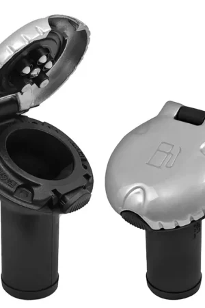 Attwood Deck Fill f/Carbon Canister System - Angled Body & Scalloped Chrome Cap In Demand