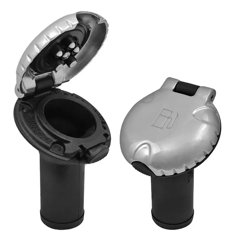 Attwood Deck Fill f/Carbon Canister System - Angled Body & Scalloped Chrome Cap In Demand