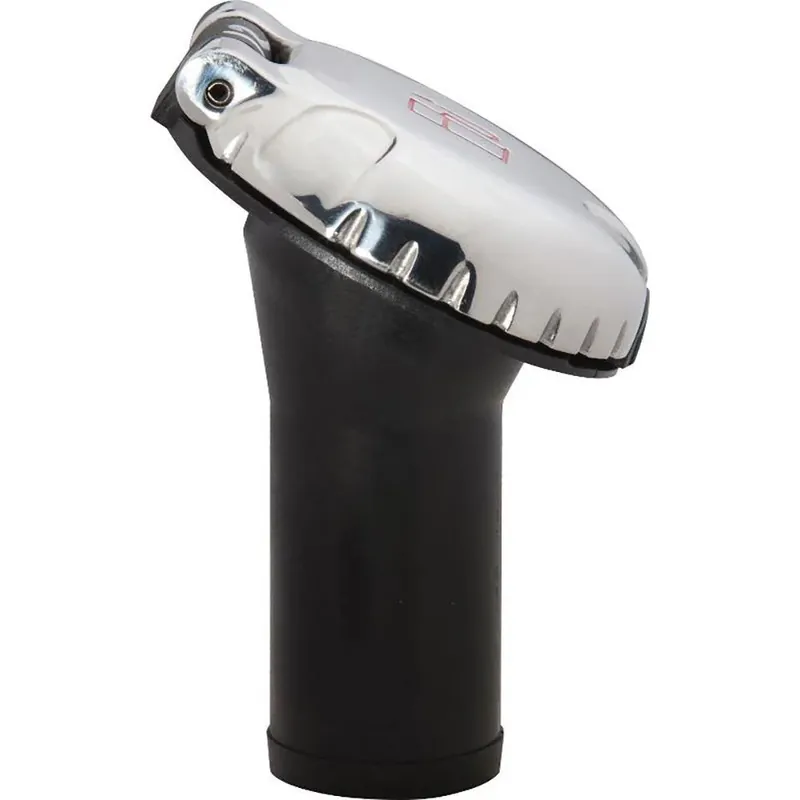 Attwood Deck Fill f/Carbon Canister System - Angled Body & Scalloped Stainless Steel Cap Professional Grade