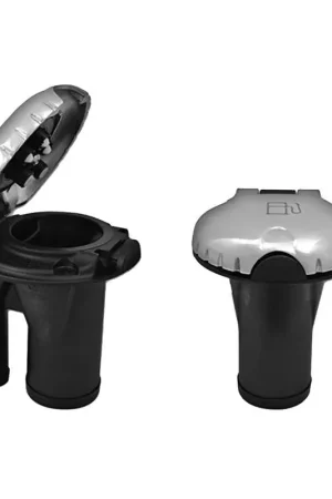High Quality Attwood Deck Fill f/Pressure Relief Systems - Straight Body & Scalloped Stainless Steel Cap