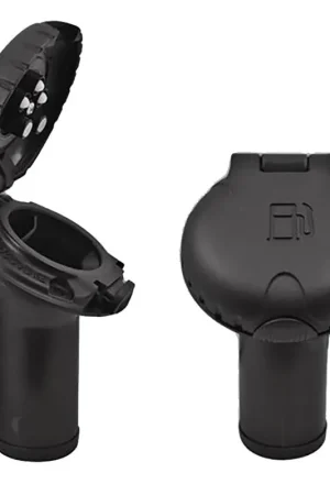 Attwood Deck Fill f/Pressure Relief Systems - Angled Body & Scalloped Black Plastic Cap Last Chance