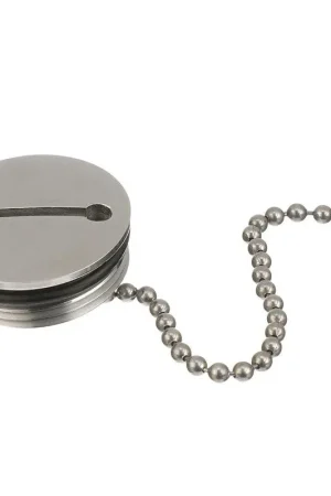 Today Only Attwood Deck Fill Replacement Cap & Chain